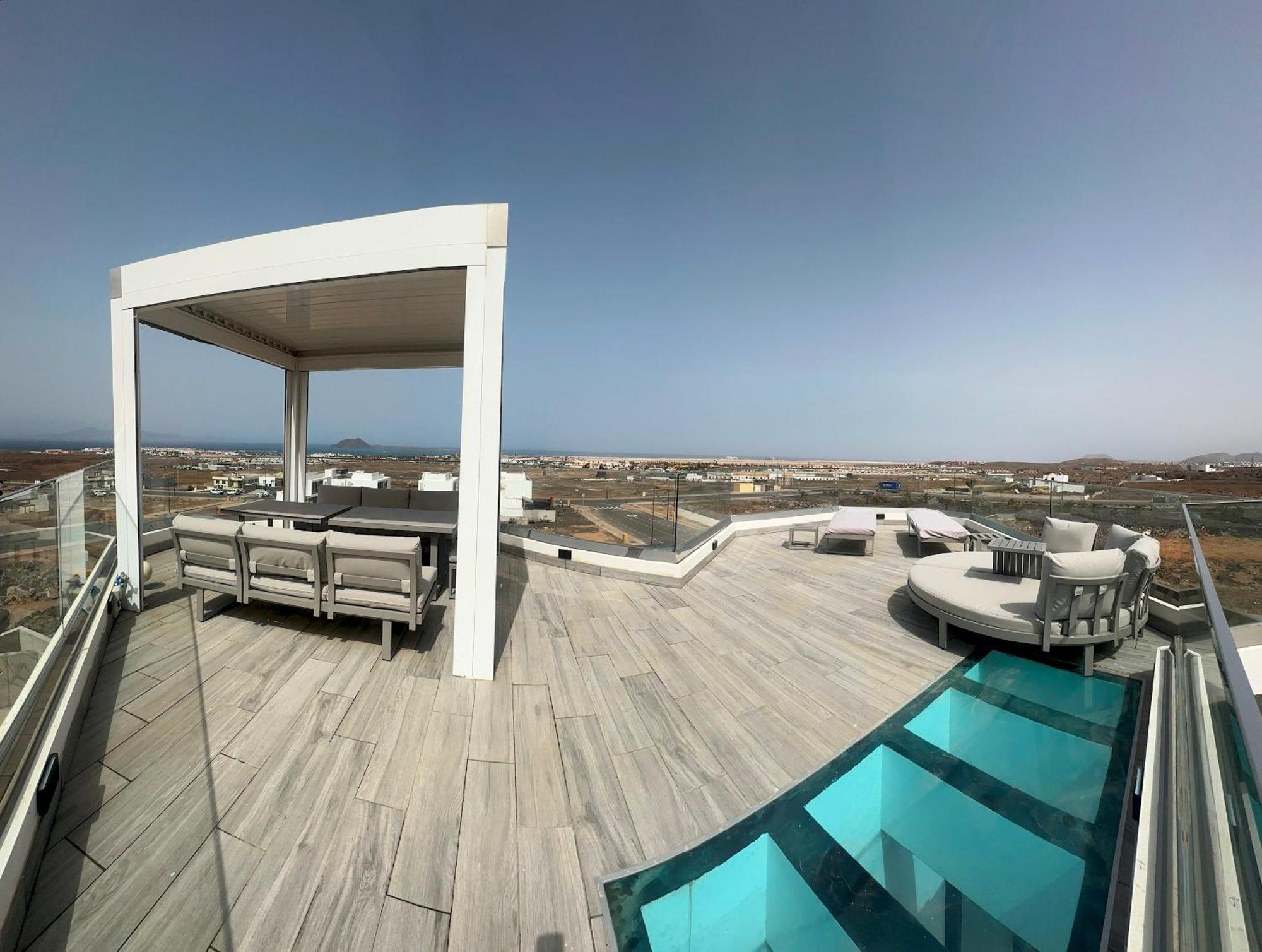Villa Poseidon Corralejo With Private Heated Pool, Sauna And Stunning Volcano Views By Amazzzing Travel Exteriör bild